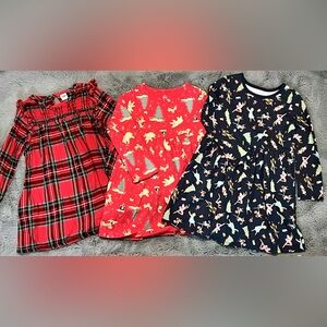 Old Navy Kids' Plaid Dress - Red and Black